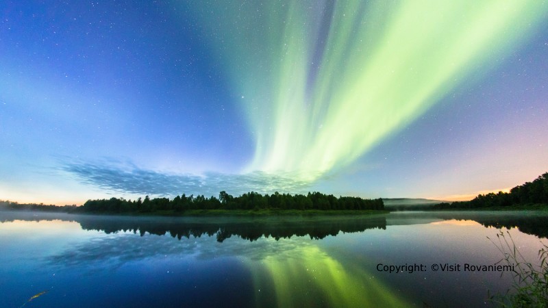 Finland - vintermagi og nordlys i Rovaniemi